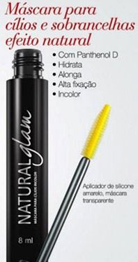 Máscara para Cílios e Sombrancelhas Naturalglam - Incolor