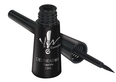 Delineador Liquido para Olhos - Preto