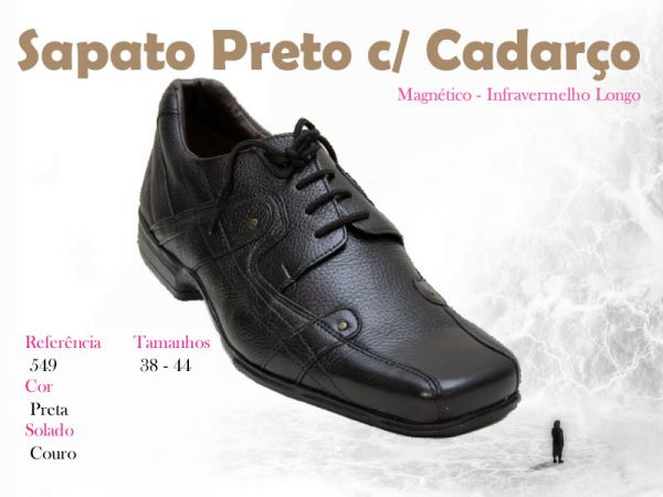 Sapato Preto c/ Cadarço